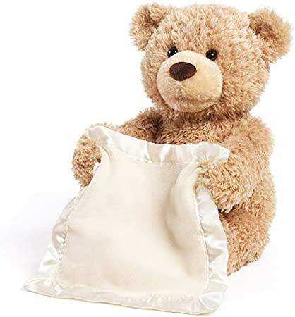 Teddy bear best sale playing peekaboo