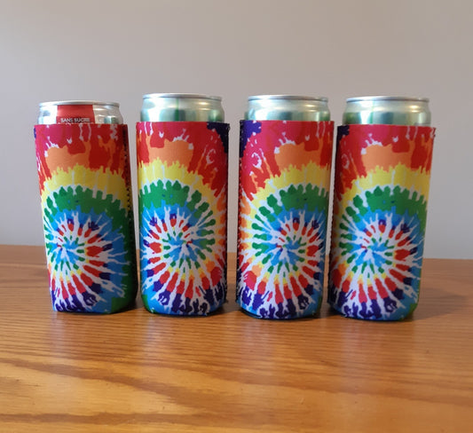 Printed Slim Can Koozie