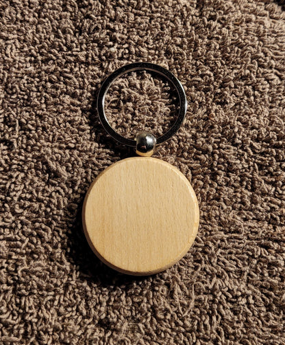 Beech Wood Key Chains