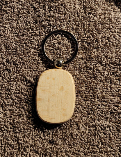 Beech Wood Key Chains