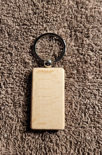 Beech Wood Key Chains