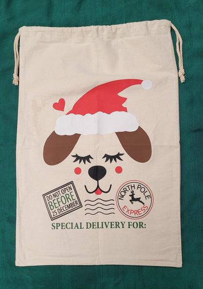 Santa Sacks - Sublimation & HTV