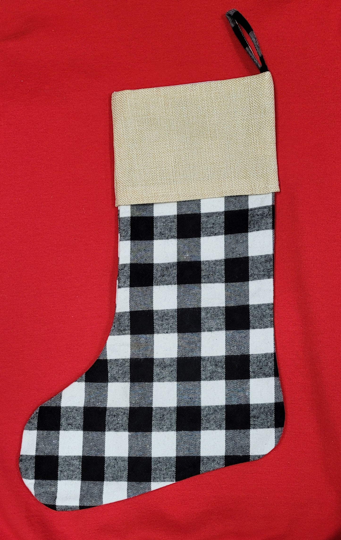 Buffalo Plaid Christmas Stockings