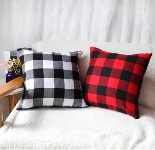 Plaid Cushion Covers