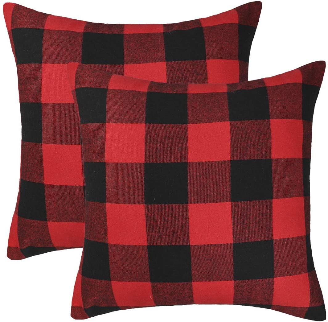 Plaid Cushion Covers