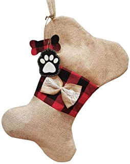 Dog Bone Christmas Stocking - 3 styles